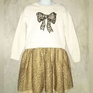 Place Cheetah Bow Dress